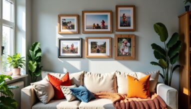 Créer un mur de photos chez soi : guide pratique pour sublimer vos souvenirs
