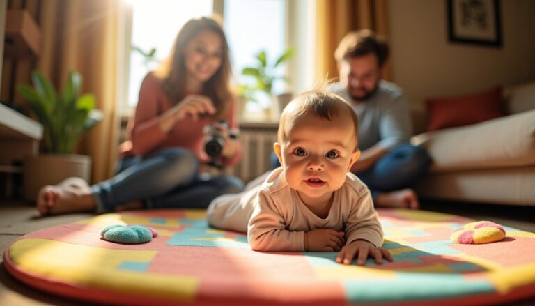 Idées créatives pour immortaliser les premiers mois de bébé à la maison