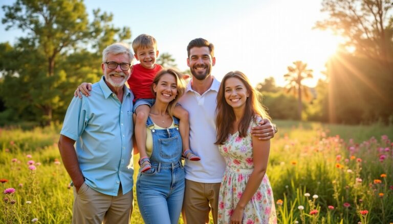 Découvrez les 7 idées originales pour des poses photo famille uniques et inoubliables
